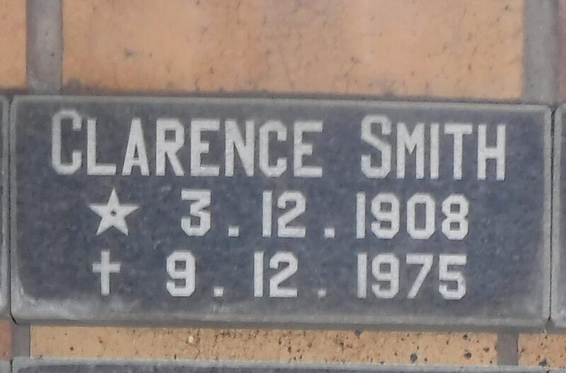 SMITH Clarence 1908-1975