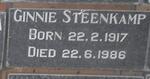 STEENKAMP Ginnie 1917-1986