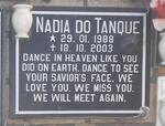 TANQUE Nadia, Do 1988-2003