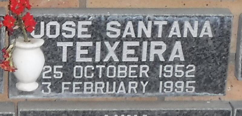 TEIXEIRA Jose Santana 1952-1995
