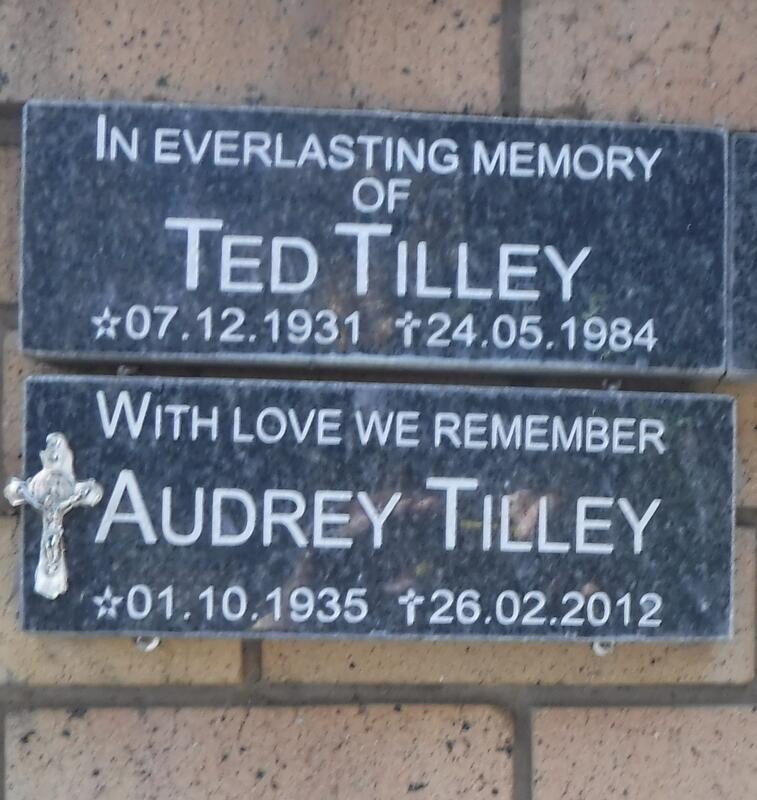 TILLEY Ted 1931-1984 & Audrey 1935-2012