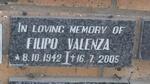VALENZA Filipo 1942-2005