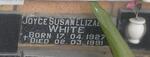 WHITE Joyce Susan Elizabeth 1927 - 1991