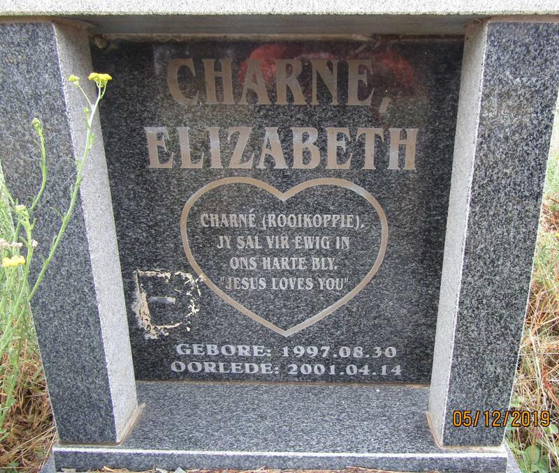 ? Charné Elizabeth 1997-2001