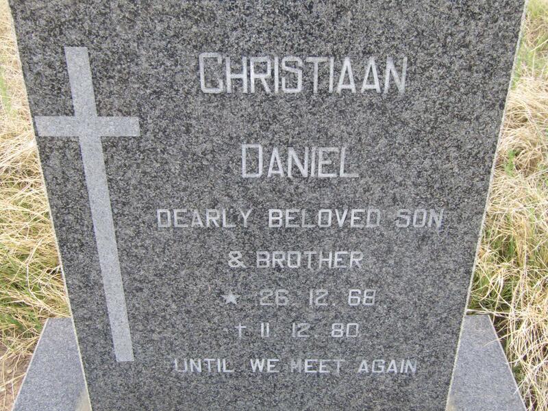 ? Christiaan Daniel 1968-1980