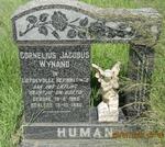 HUMAN Cornelius Jacobus Wynand 1960-1960