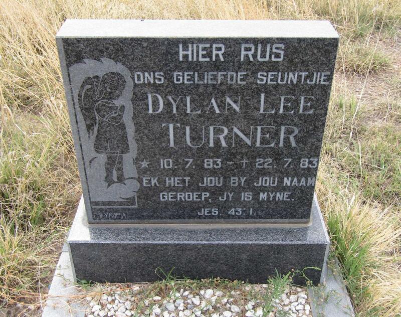 TURNER Dylan Lee 1983-1983