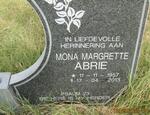 ABRIE Mona Margrette 1957-2013