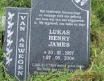ASWEGEN Lukas Henry James, van 1957-2006