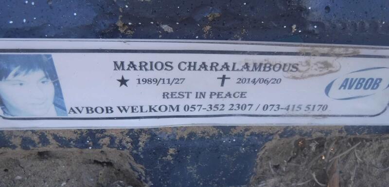 CHARALAMBOUS Marios 1989-2014