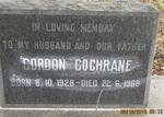 COCHRANE Gordon 1928-1969