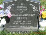 CROUCAMP Hennie 1932-2010