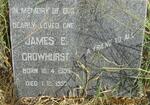 CROWHURST James E. 1905-1959