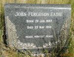 EADIE John Ferguson 1893-1958