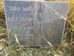 ERASMUS Sarah Maria Alice 1867-1959
