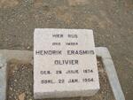 OLIVIER Hendrik Erasmus 1874-1954