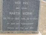 NIGRINI Martin 1922-1954