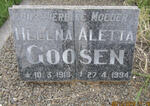 GOOSEN Helena Aletta 1918-1994