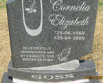 GOSS Cornelia Elizabeth 1969-2009