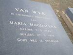 WYK Maria Magdalena, van 1924-1979