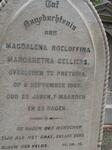 CELLIERS Magdalena Roeloffina Margaretha -1889