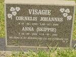 VISAGIE Cornelis Johannes 1909-1999 & Anna 1909-2001