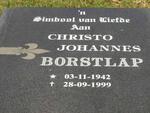BORSTLAP Christo Johannes 1942-1999