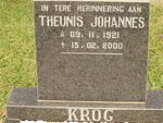 KROG Theunis Johannes 1921-2000