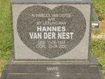 NEST Hannes, van der 1934-2000