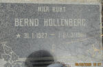 HOLLENBERG Bernd 1927-1960