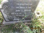 JORDAAN Anna S. 1887-1984