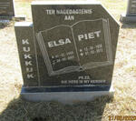 KUKKUK Piet 1938-2012 & Elsa 1940-2007
