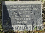 MALAN Daniel Petrus 1882-1978
