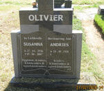 OLIVIER Andries 1931- & Susanna 1936-2007