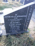 SCHALKWYK Rachel Serlotha Martha, van 1938-1995