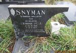 SNYMAN C.J. 1936-1974