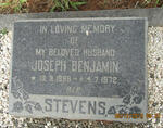 STEVENS Joseph Benjamin 1896-1972
