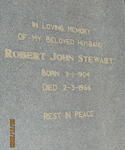 STEWART Robert John 1904-1966