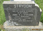 STRYDOM Anna S.J. nee BRONKHORST 1923-1964