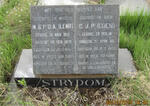 STRYDOM C.J.P. 1914-1983 & M.G.P.D.A. 1913-1976