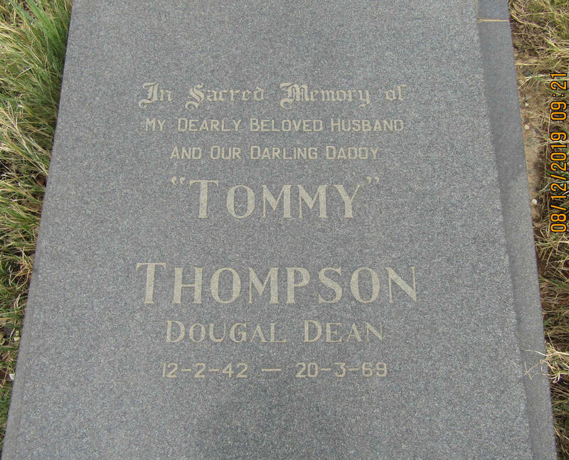 THOMPSON Dougal Dean 1942-1969