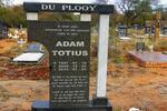 PLOOY Adam Totius, du 1947-2009