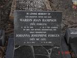 HAMPSON Marion Joan nee FORGUS 1936-1991 :: FORGUS Johanna Josephine nee Mc GEE 1912-2000