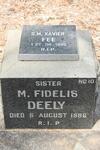 FEE Xavier -1950 :: DEELY Fidelis -1986