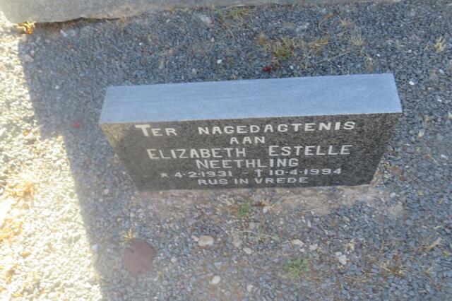 NEETHLING Elizabeth Estelle 1931-1994