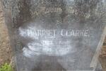 CLARKE Harriet nee KING 1855-1937