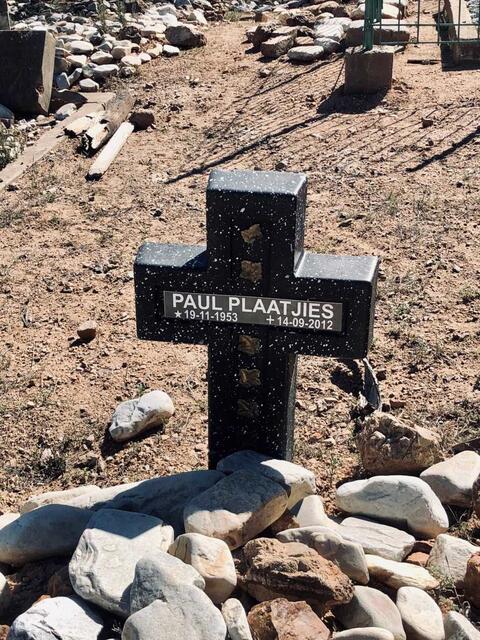PLAATJIES Paul 1953-2012