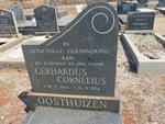 OOSTHUIZEN Gerhardus Cornelius 1914-1974