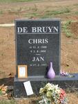 BRUYN Chris, de 1940-2005 & Jan 1937-
