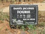 FOURIE Daniel Jacobus 1976-2005